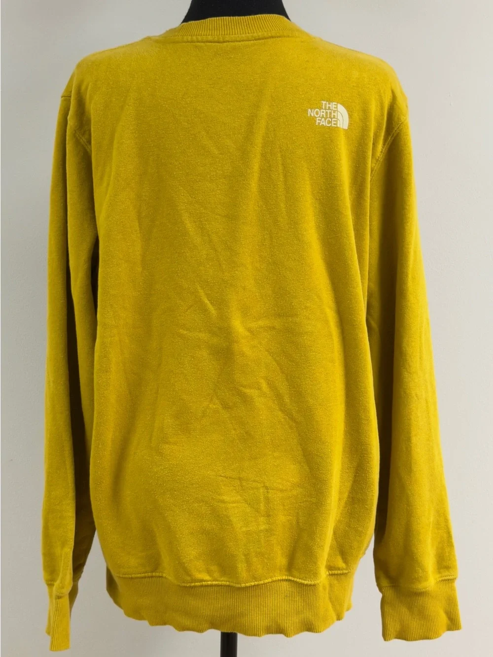 The North Face Never Stop Exploring Crewneck Sweatshirt Mineral Gold Tree Mens M